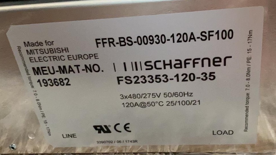  INVERTER Mitsubishi  307163 SKU FR-CF840-00930-60   in vendita - foto 3