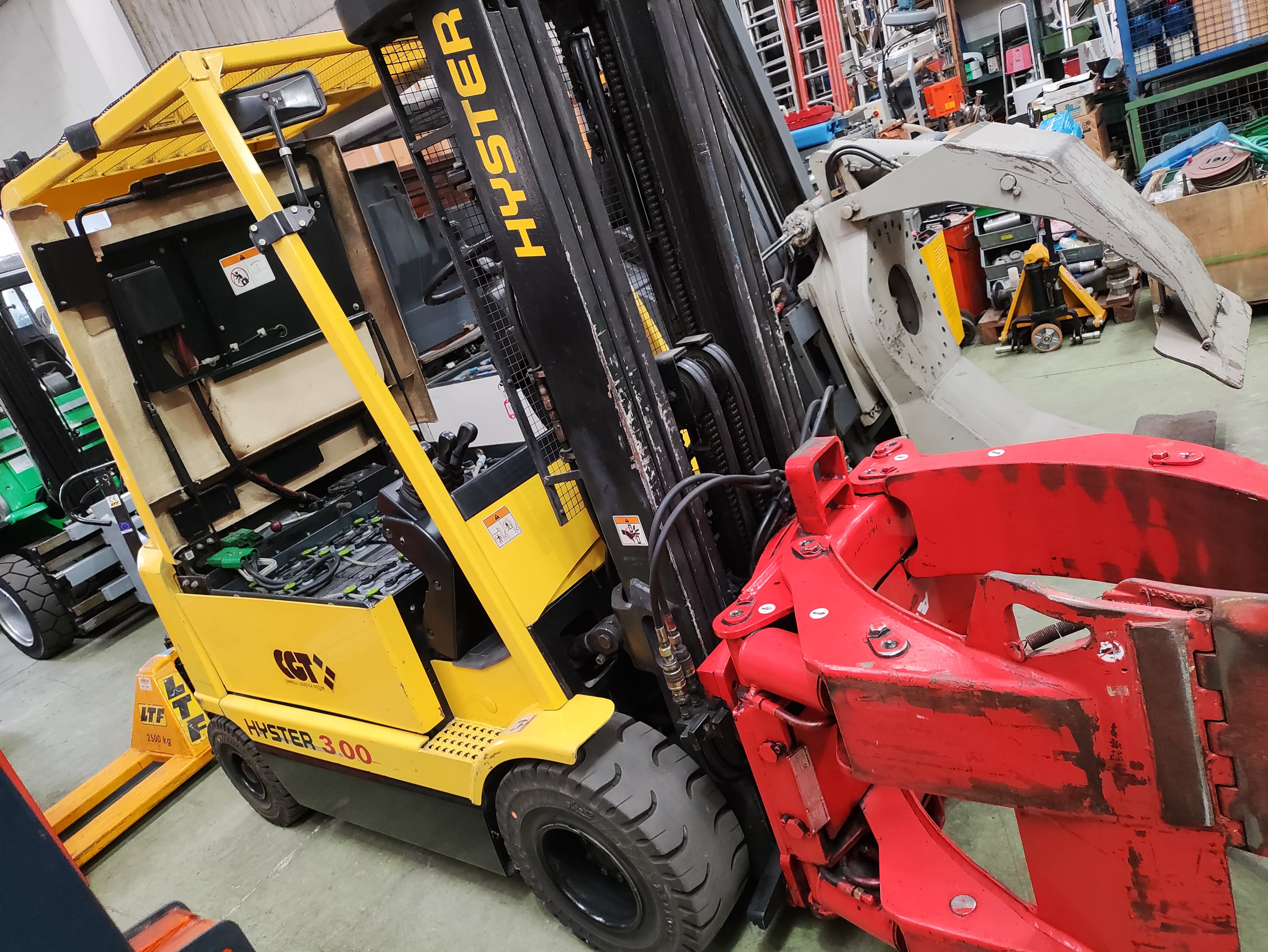 Muletti Elettrici 4 3 Ton con Pinze per Bobine in vendita - foto 2