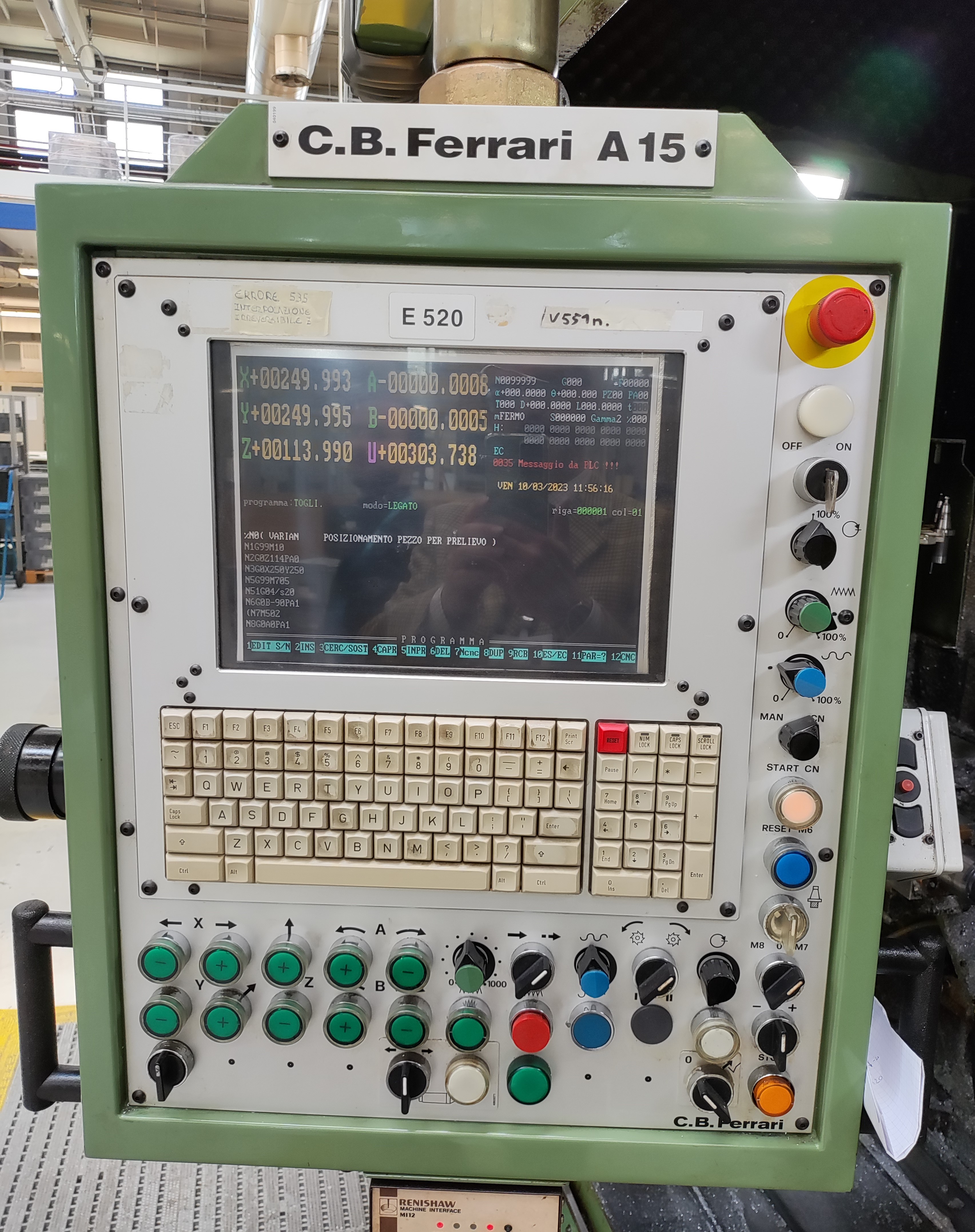  Fresatrice CB FERRARI A 15 fine anni '90 in vendita - foto 4