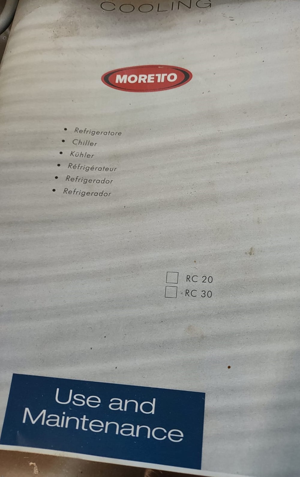 CHILLER FRIGO MORETTO 11.000fg NUONO  in vendita - foto 3