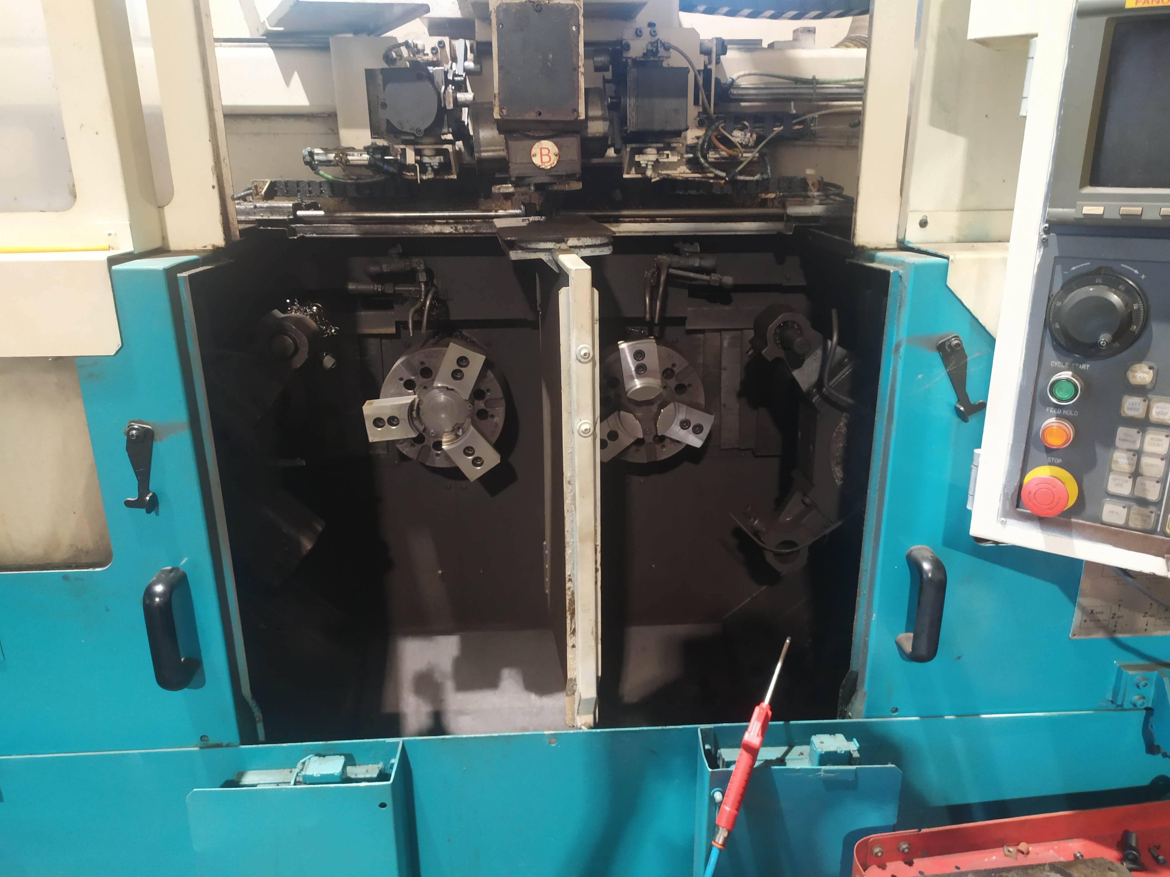 Tornio CNC bimandrino MURATEC  MW16 e 12 (N°02) in vendita - foto 3
