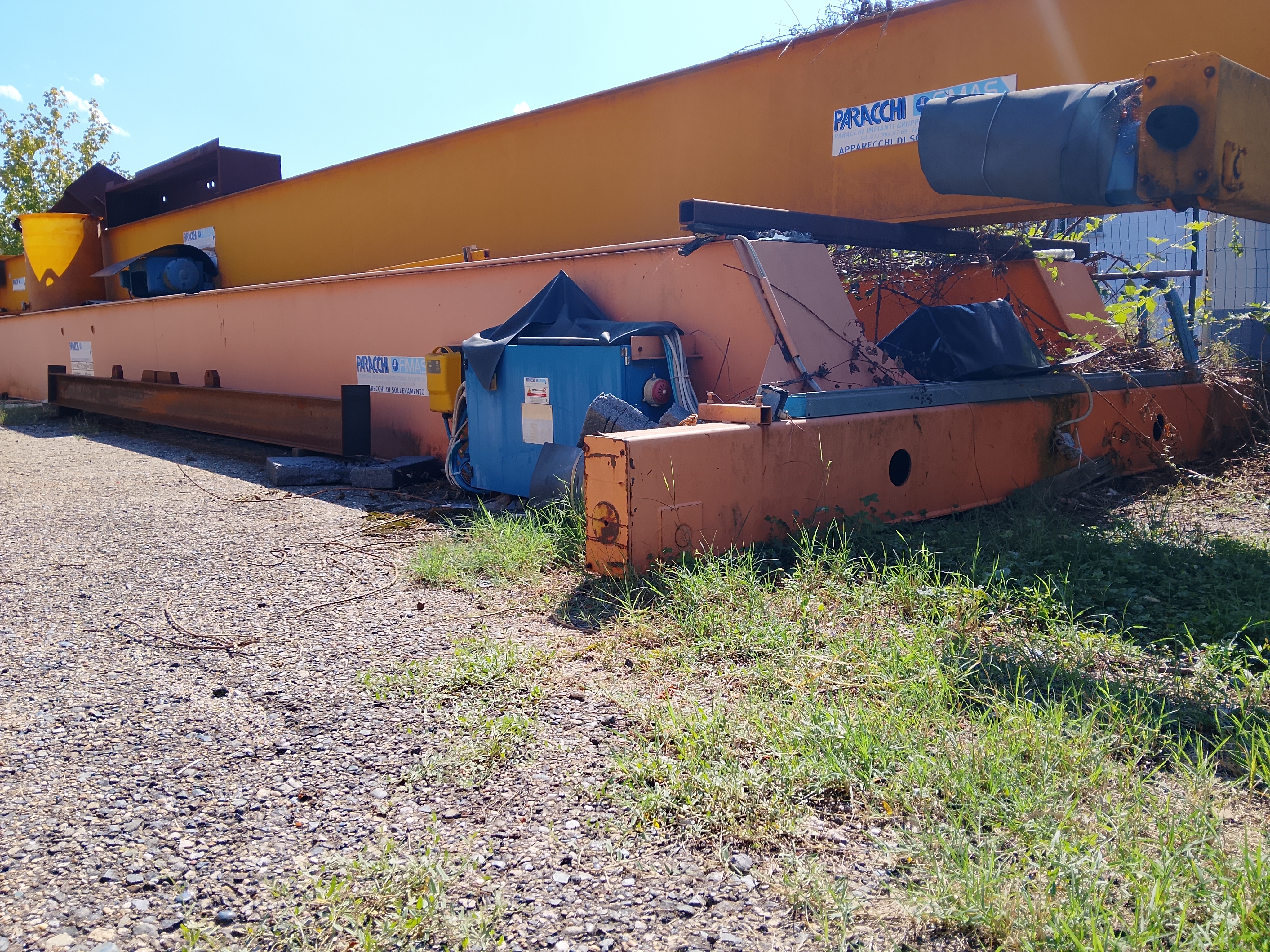 Carroponti da 10 e da 6,3 Ton "a terra" + vie di corsa in vendita - foto 2