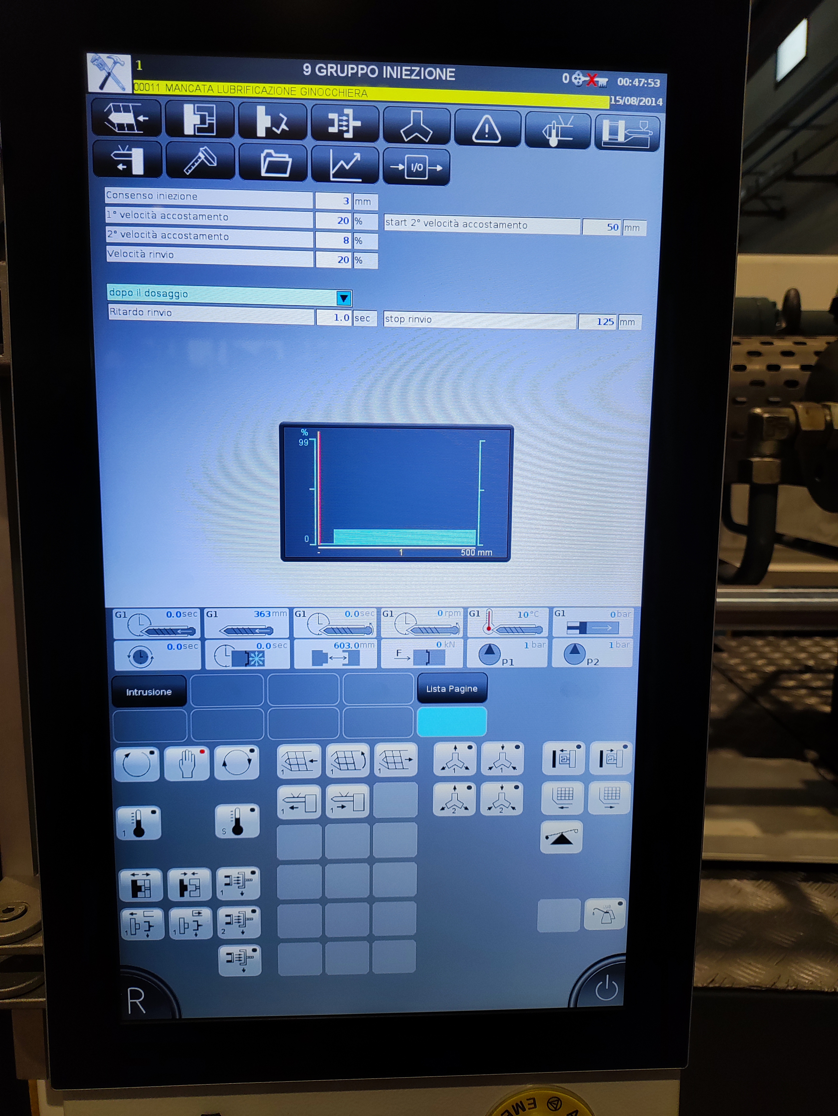 Pressa Iniezione Plastica 330Ton DA IMMATRICOLARE! in vendita - foto 2