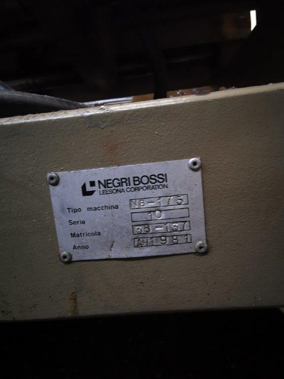 Presse iniezione Negri Bossi 150T in vendita - foto 2