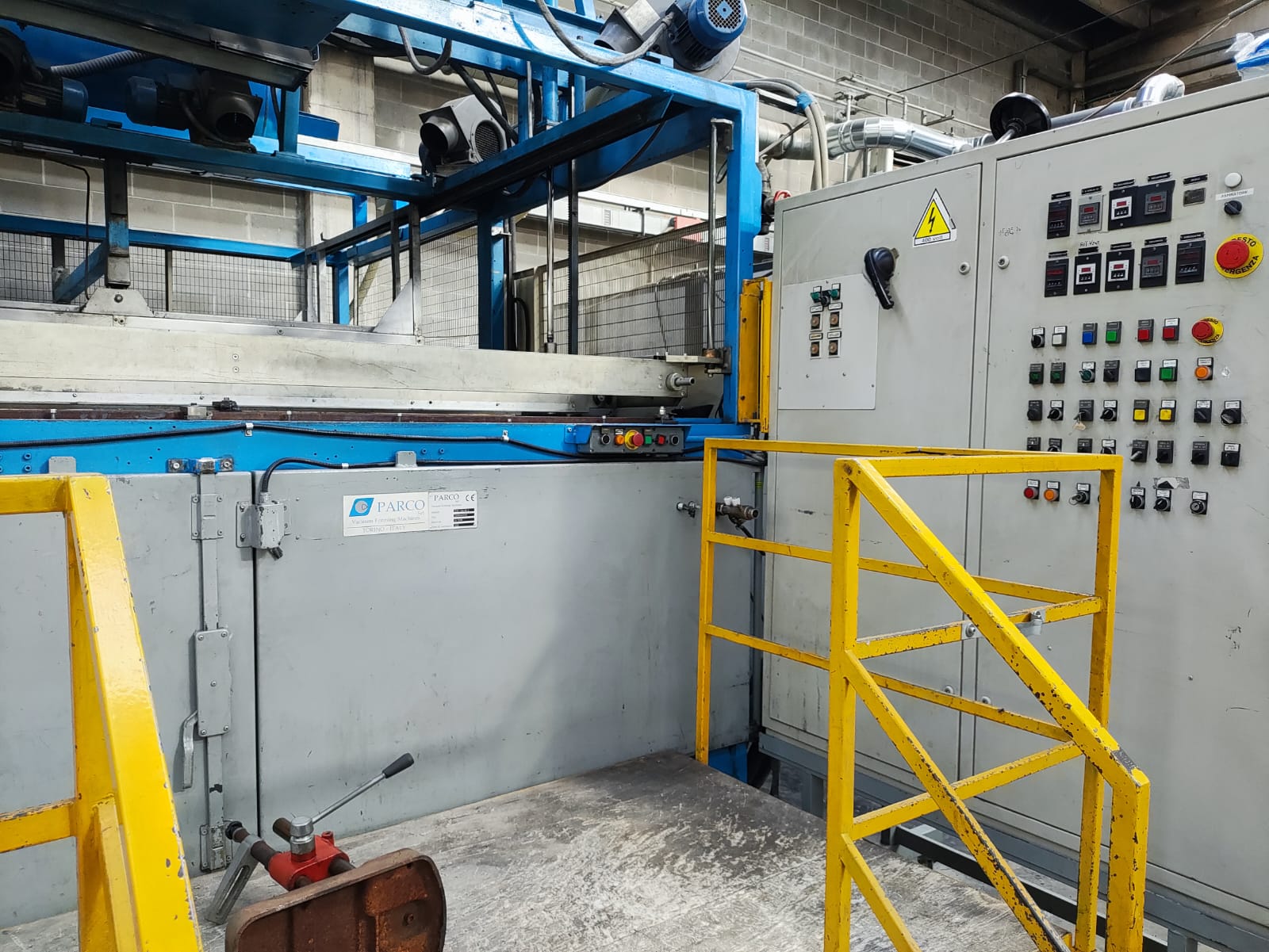Termoformatrice da lastra 2500x1500 + caricatore in vendita - foto 2