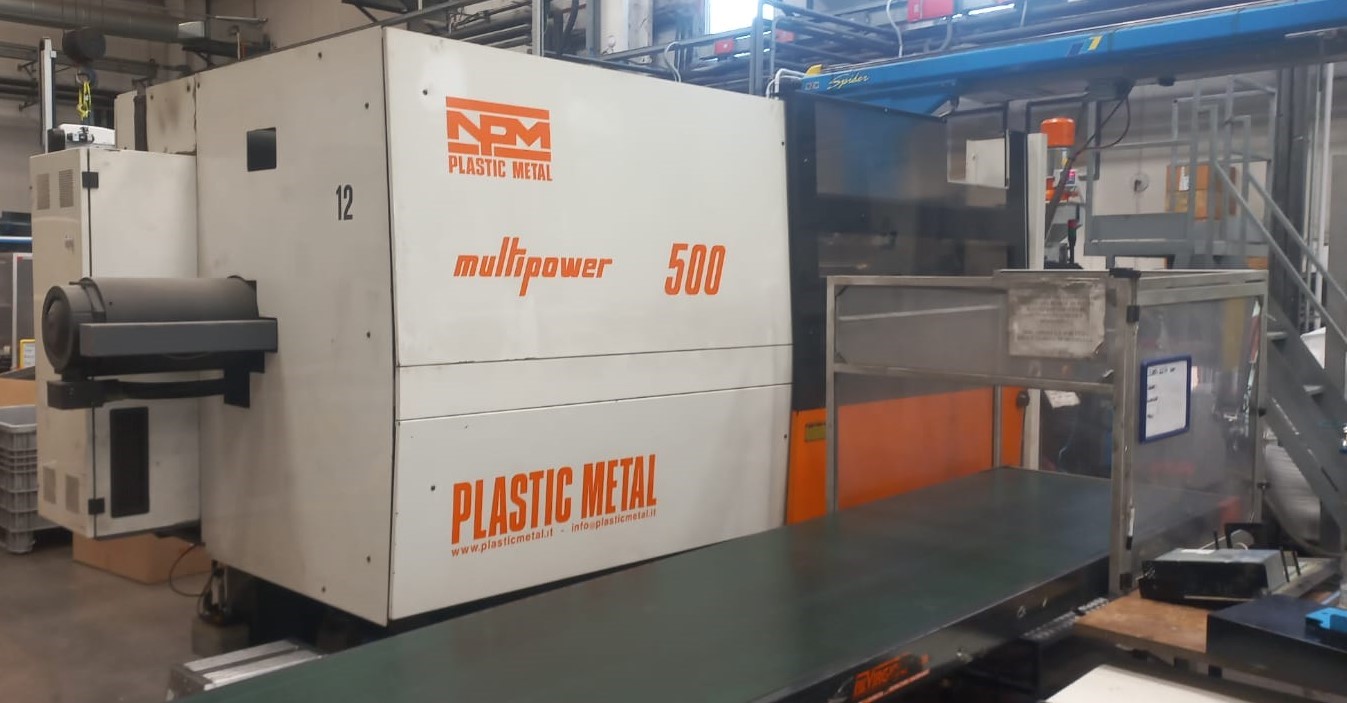 Pressa Iniezione Plastic Metal MPW 500 Ton in vendita - foto 2