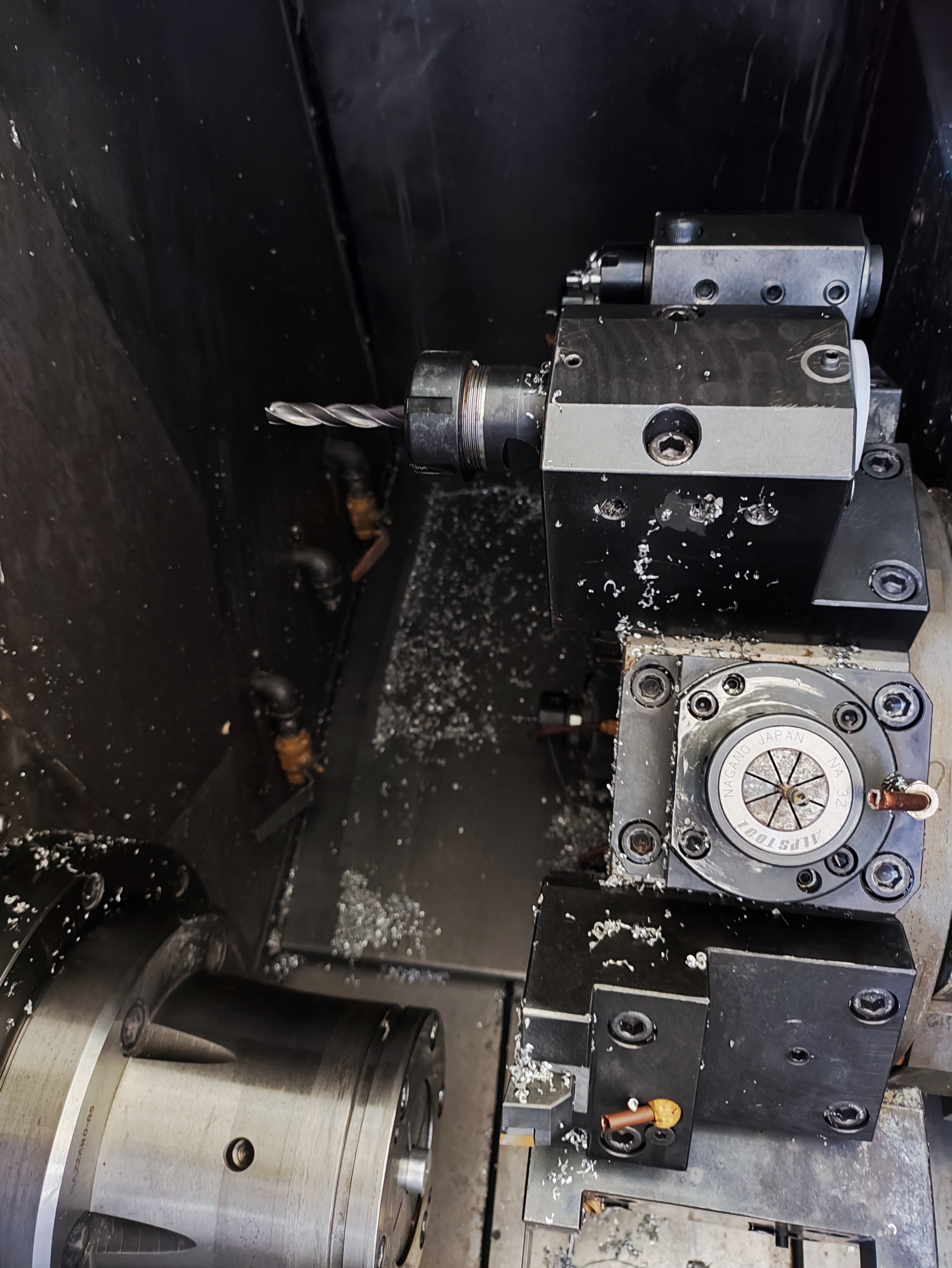 Tornio cnc Miyano LE-41S Mandrino & Contromandr + attr in vendita - foto 2