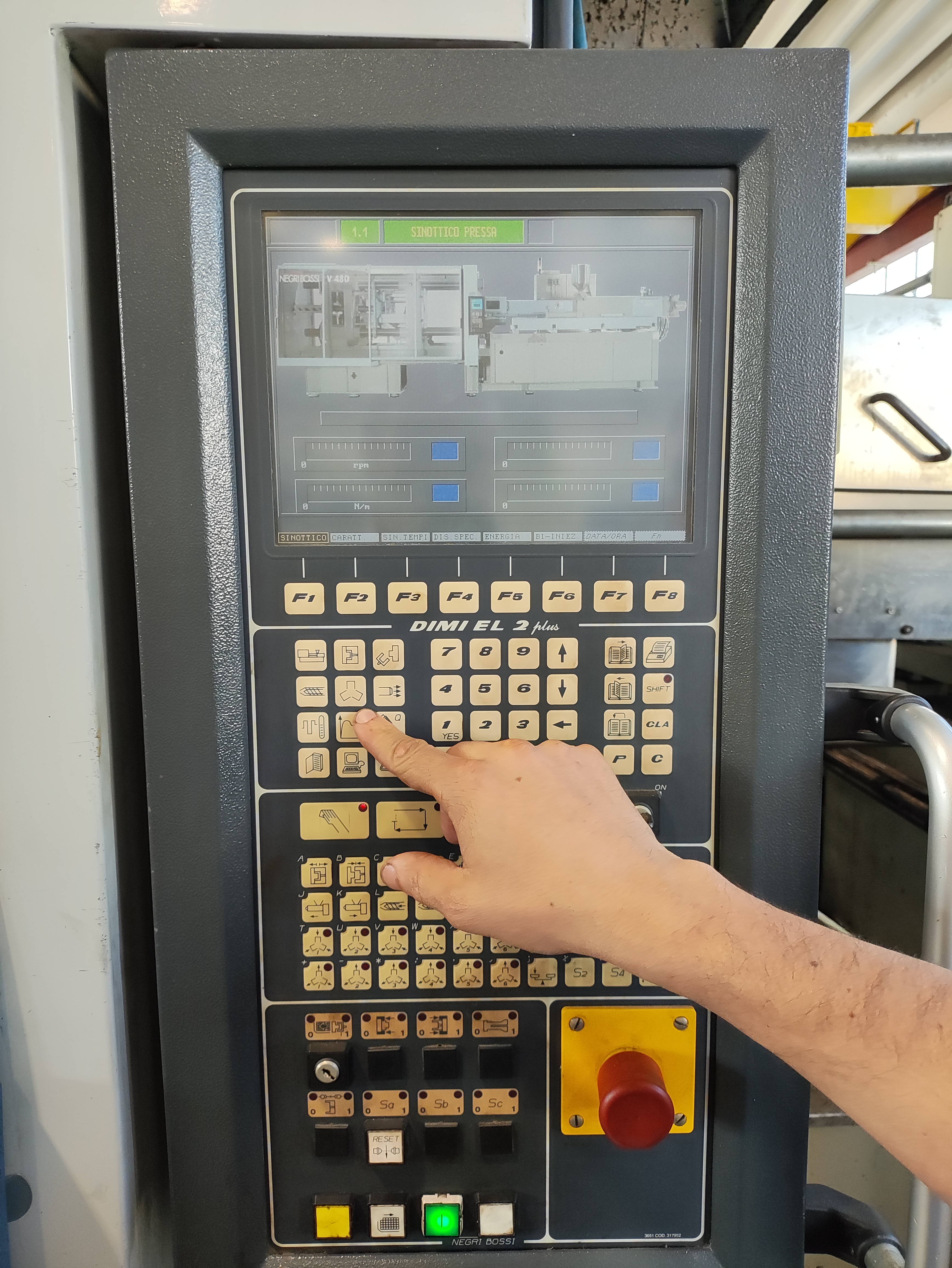 Pressa Iniezione NEGRI BOSSI V 1250 AFFARE! in vendita - foto 1