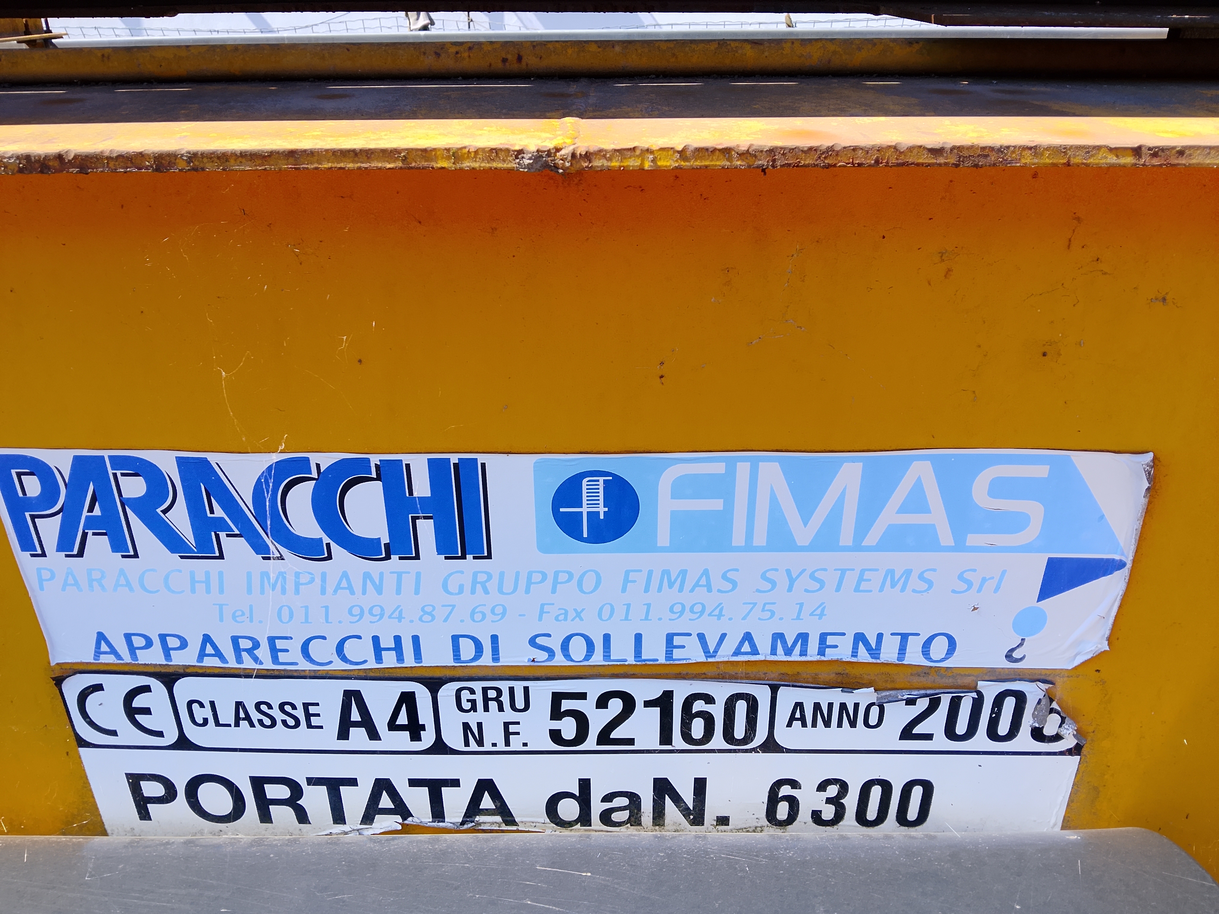 Carroponti da 10 e da 6,3 Ton "a terra" + vie di corsa in vendita - foto 4