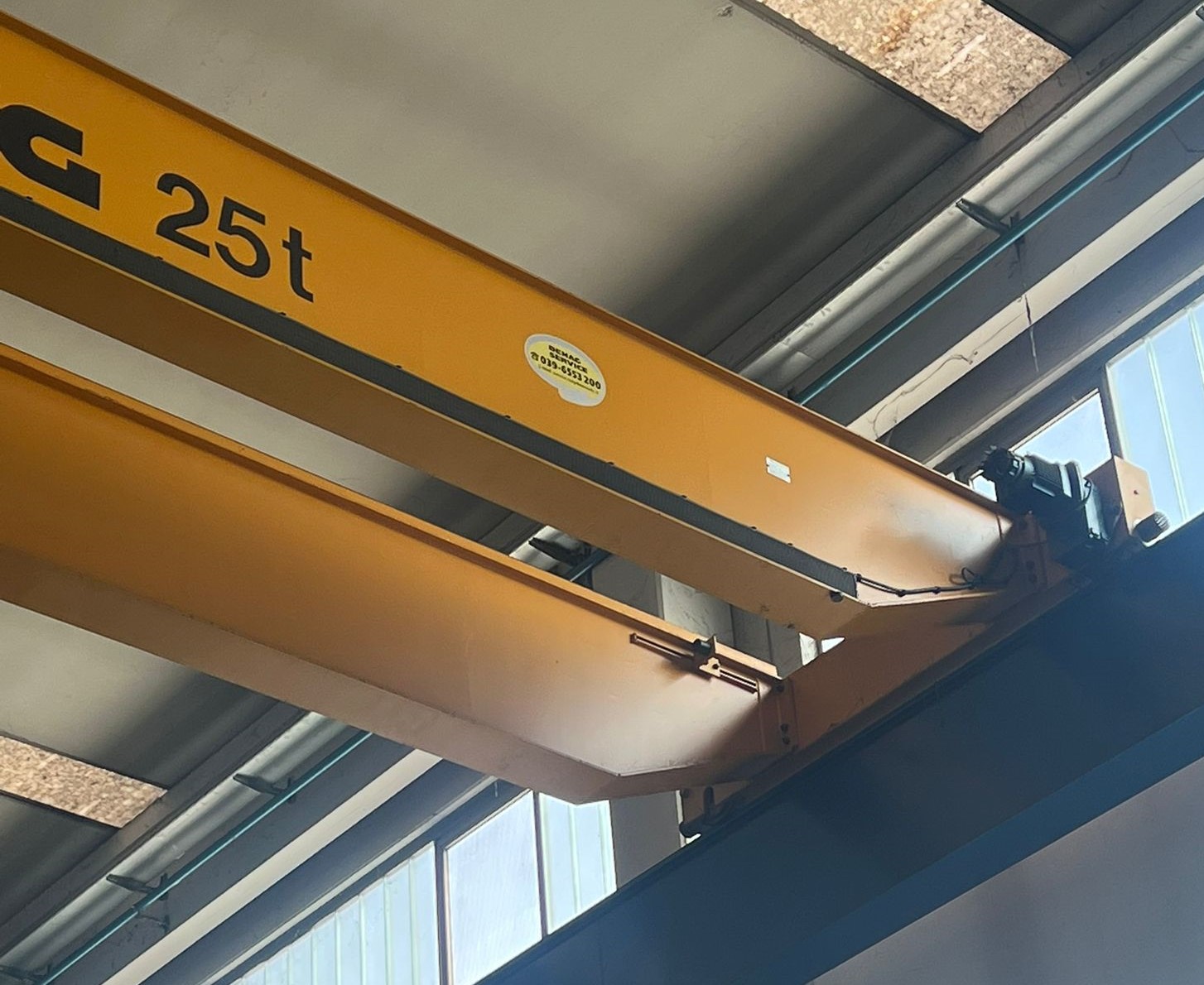 Carroponte DEMAG bi-trave 25Ton in vendita - foto 2