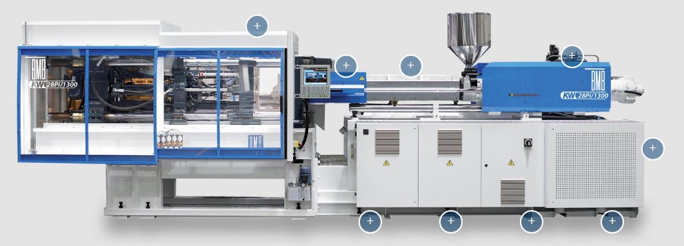 Presse iniezione plastica Veloce BMB KW 220 PI   in vendita - foto 1