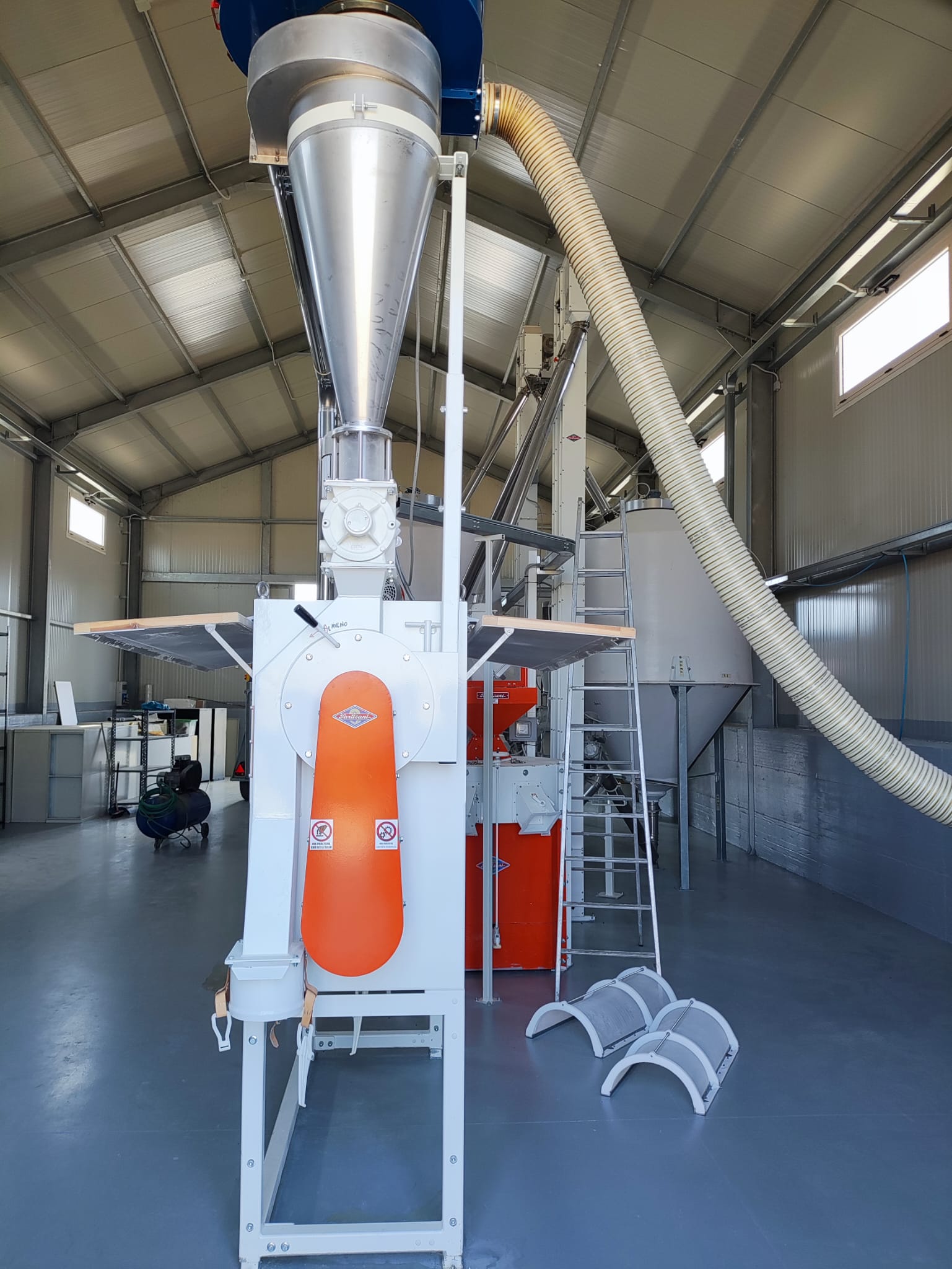 IMPIANTO INDUSTRIALE DI MULINATURA DA 800 Kg/h in vendita - foto 2