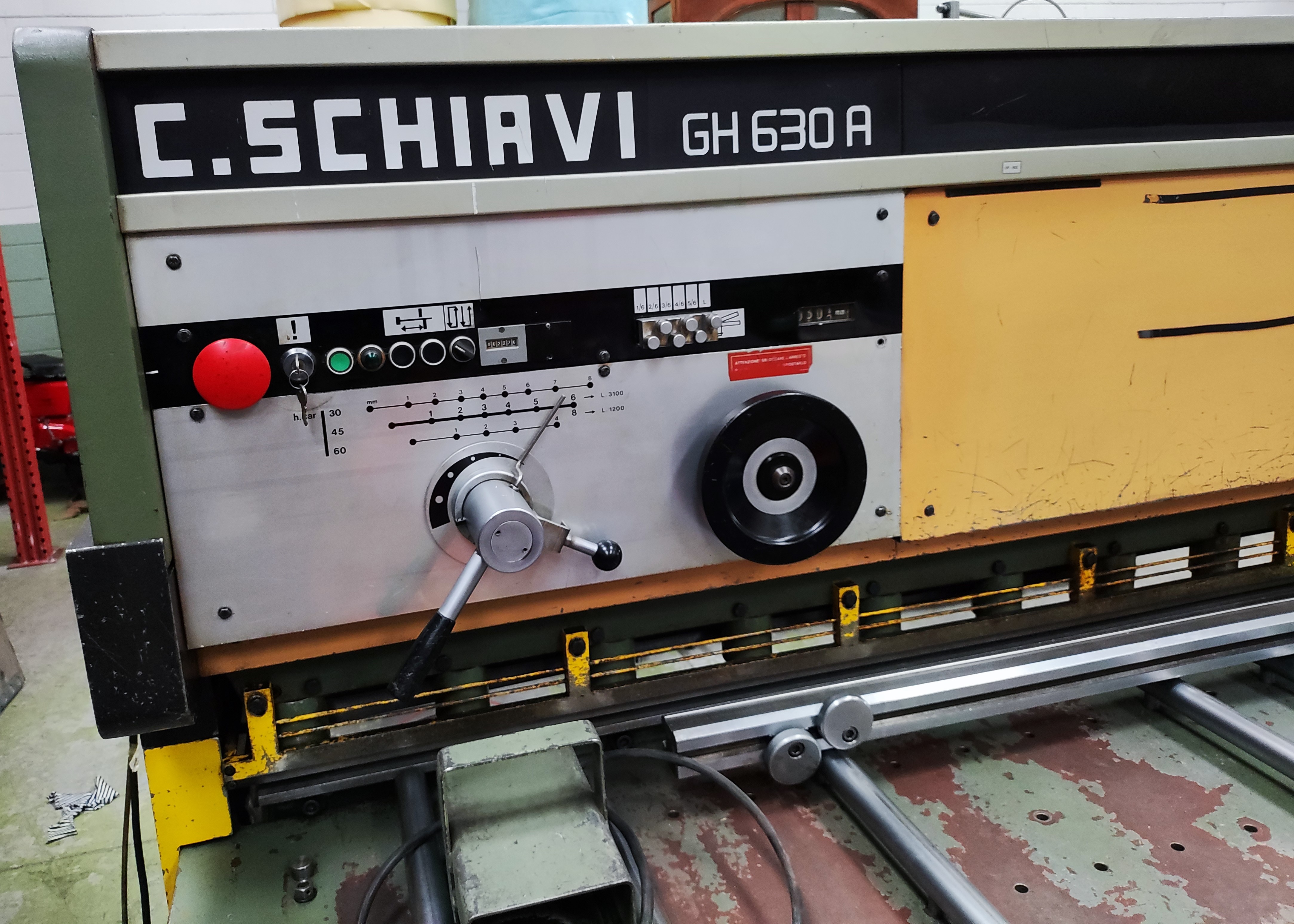 CESOIA IDRAULICA SCHIAVI GH 630A - 3000 - in vendita - foto 2
