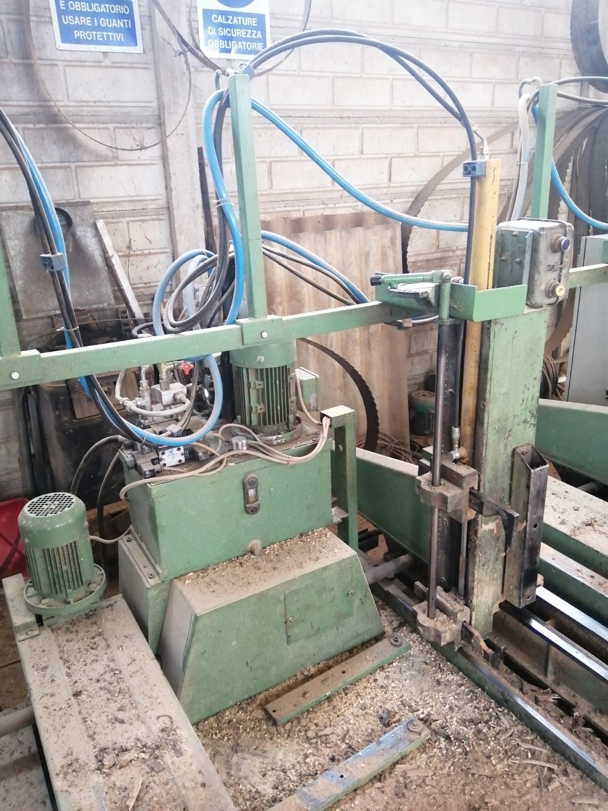 SEGATRONCHI PRIMULTINI CON CARRO ARTIGLIO in vendita - foto 5