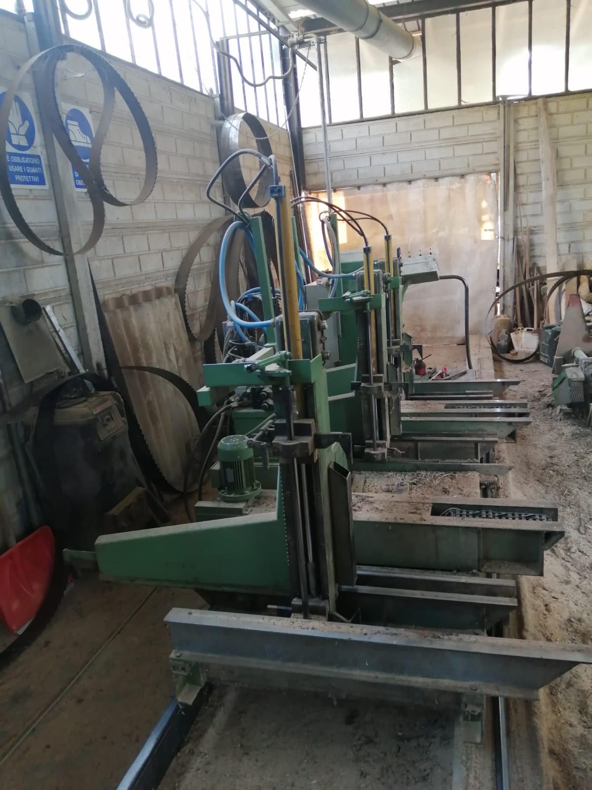 SEGATRONCHI PRIMULTINI CON CARRO ARTIGLIO in vendita - foto 9