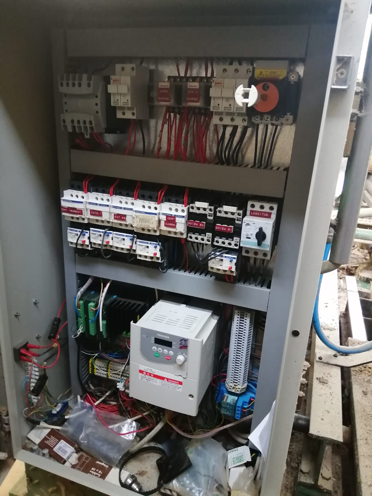 SEGATRONCHI PRIMULTINI CON CARRO ARTIGLIO in vendita - foto 2