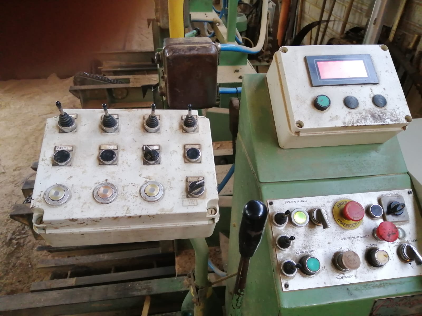 SEGATRONCHI PRIMULTINI CON CARRO ARTIGLIO in vendita - foto 4