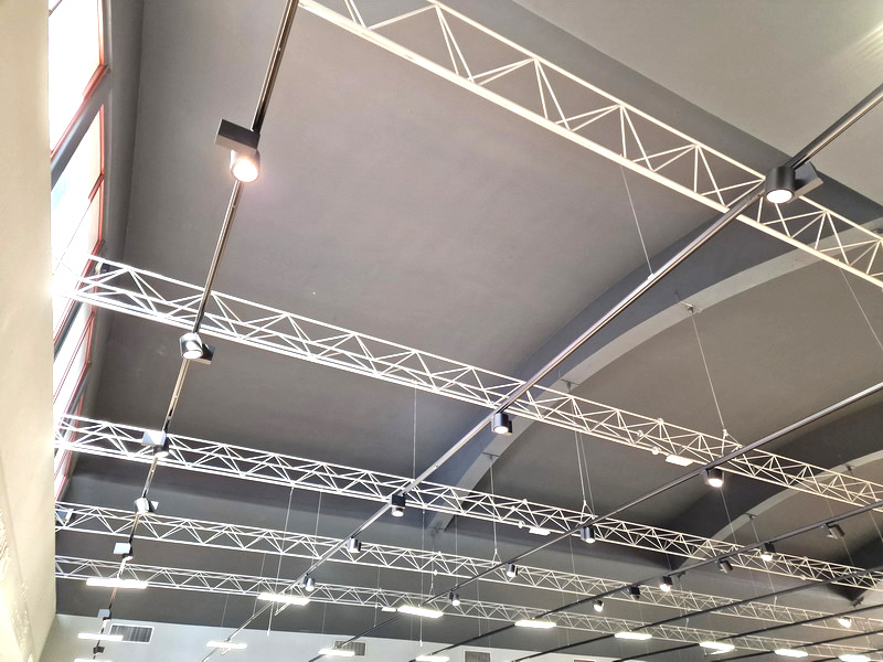 impianto di illuminazione per supermercato LED usato in vendita - foto 3