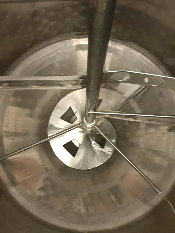 cisterna inox agitata e riscaldata usata in vendita - foto 8