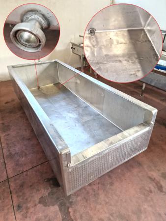 vascone inox carrellato per alimenti usato in vendita - foto 2
