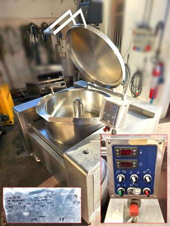brasiera elettrica con mescolatore usata in vendita - foto 2