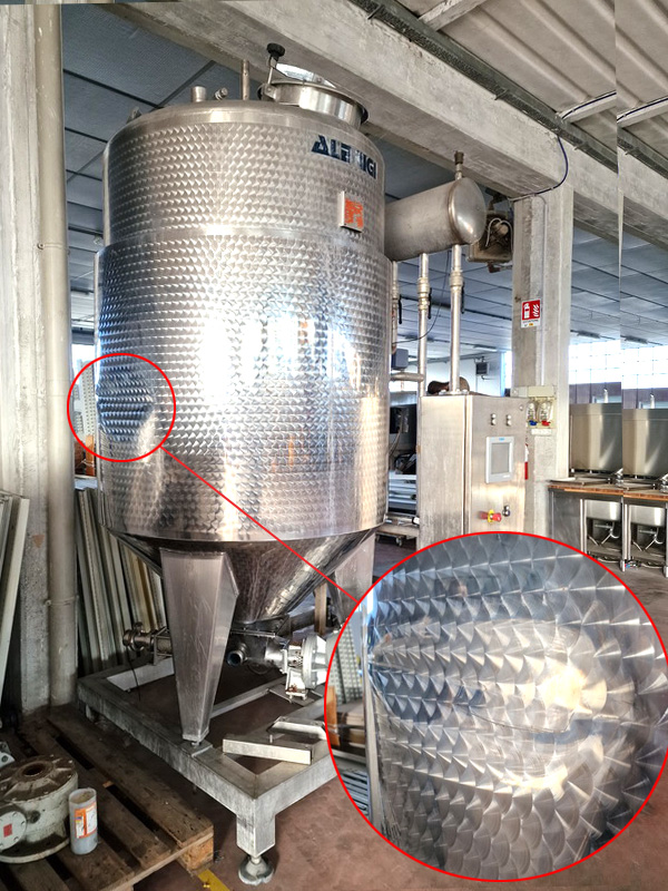 cisterna inox agitata e riscaldata usata in vendita - foto 4