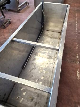 vasca inox per lavaggio verdure usata in vendita - foto 4
