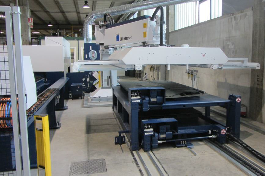 Laser Trumpf Trulaser3030 con LiftMaster e SortMaster in vendita - foto 5