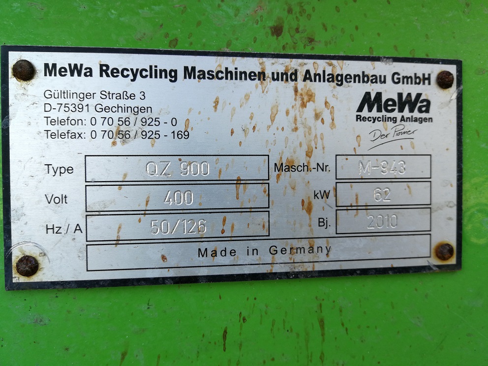 Trituratore Mewa QZ900 62kw in vendita - foto 4