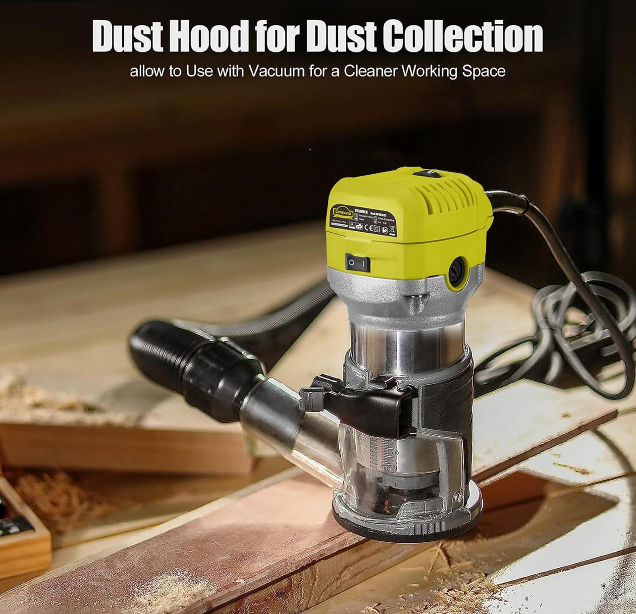 Fresatrice Rifilatore, DEWINNER Router di legno in vendita - foto 8