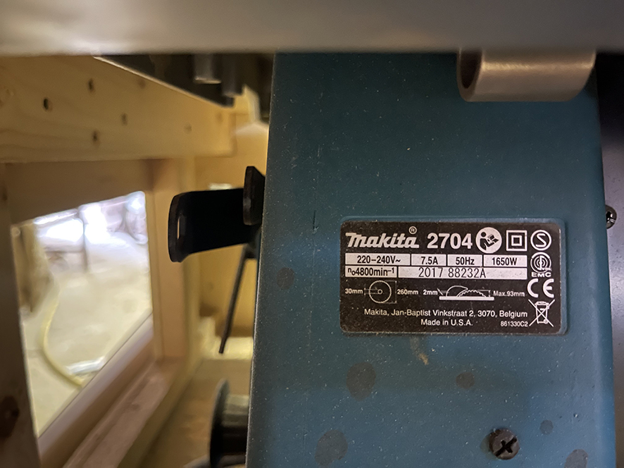 MAKITA 2704N SEGA CIRCOLARE USATA POCHISSIMO in vendita - foto 6