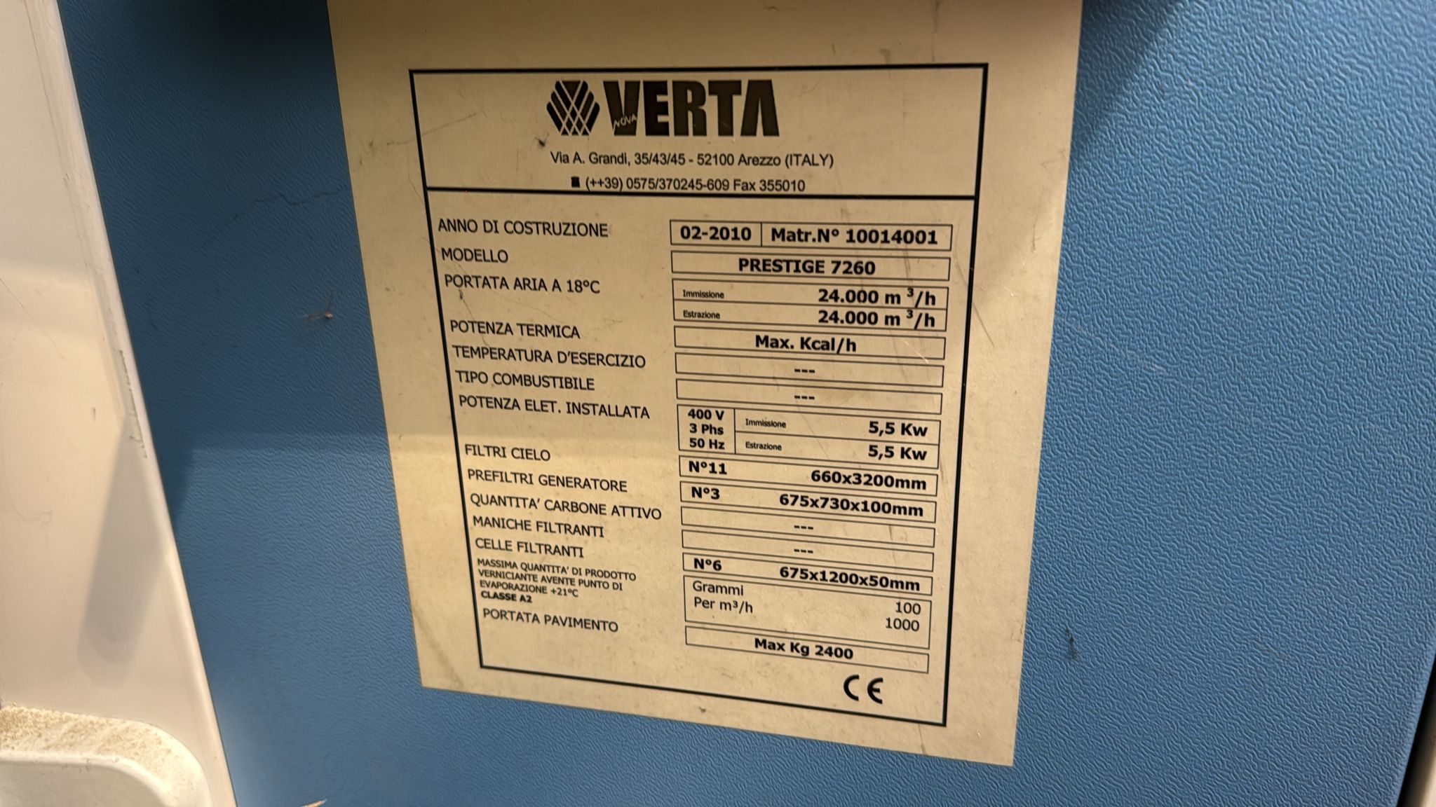 Cabina di verniciatura in vendita - foto 6