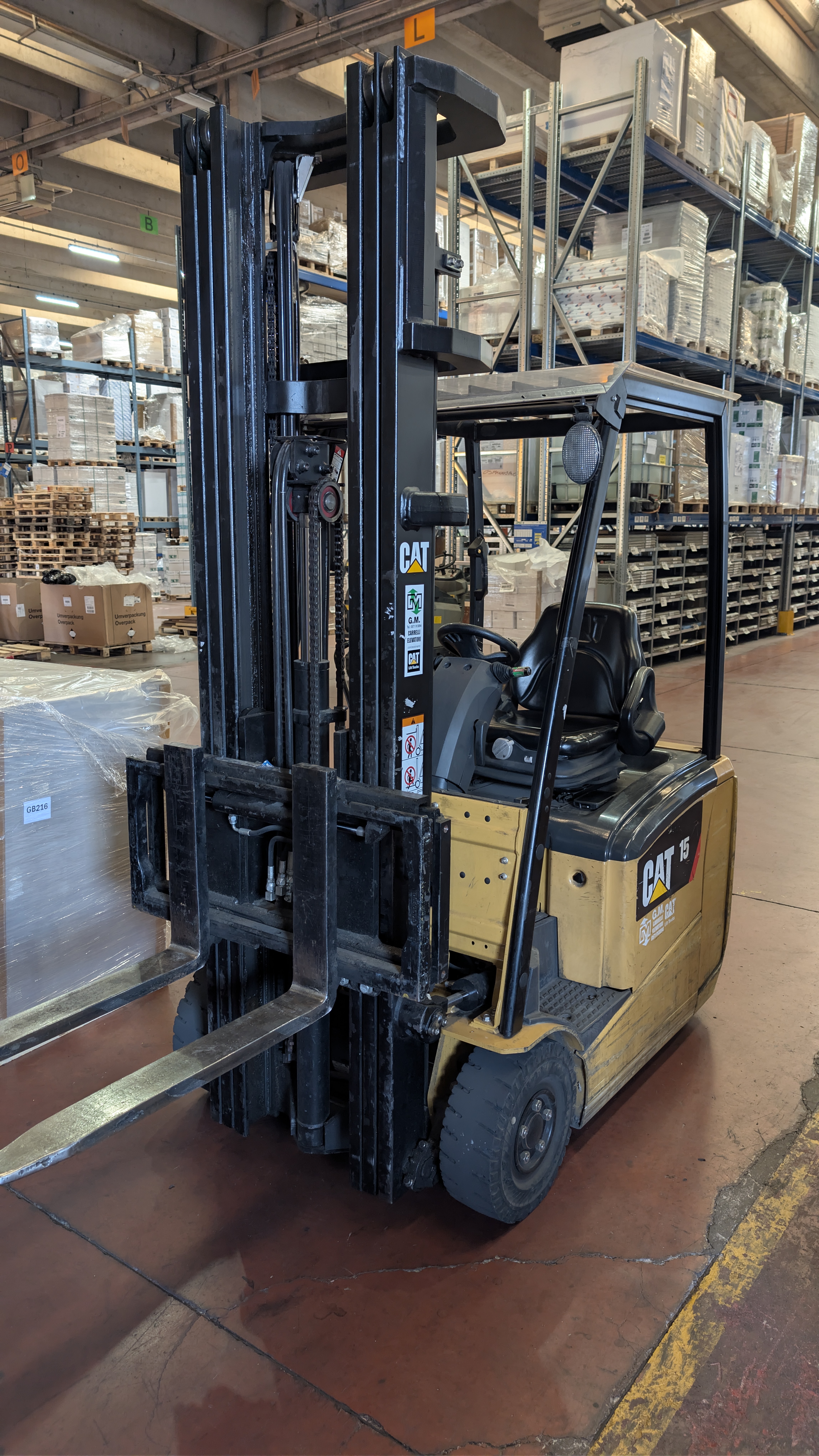 Carrello elevatore CAT Caterpillar EP15PNT. in vendita - foto 1