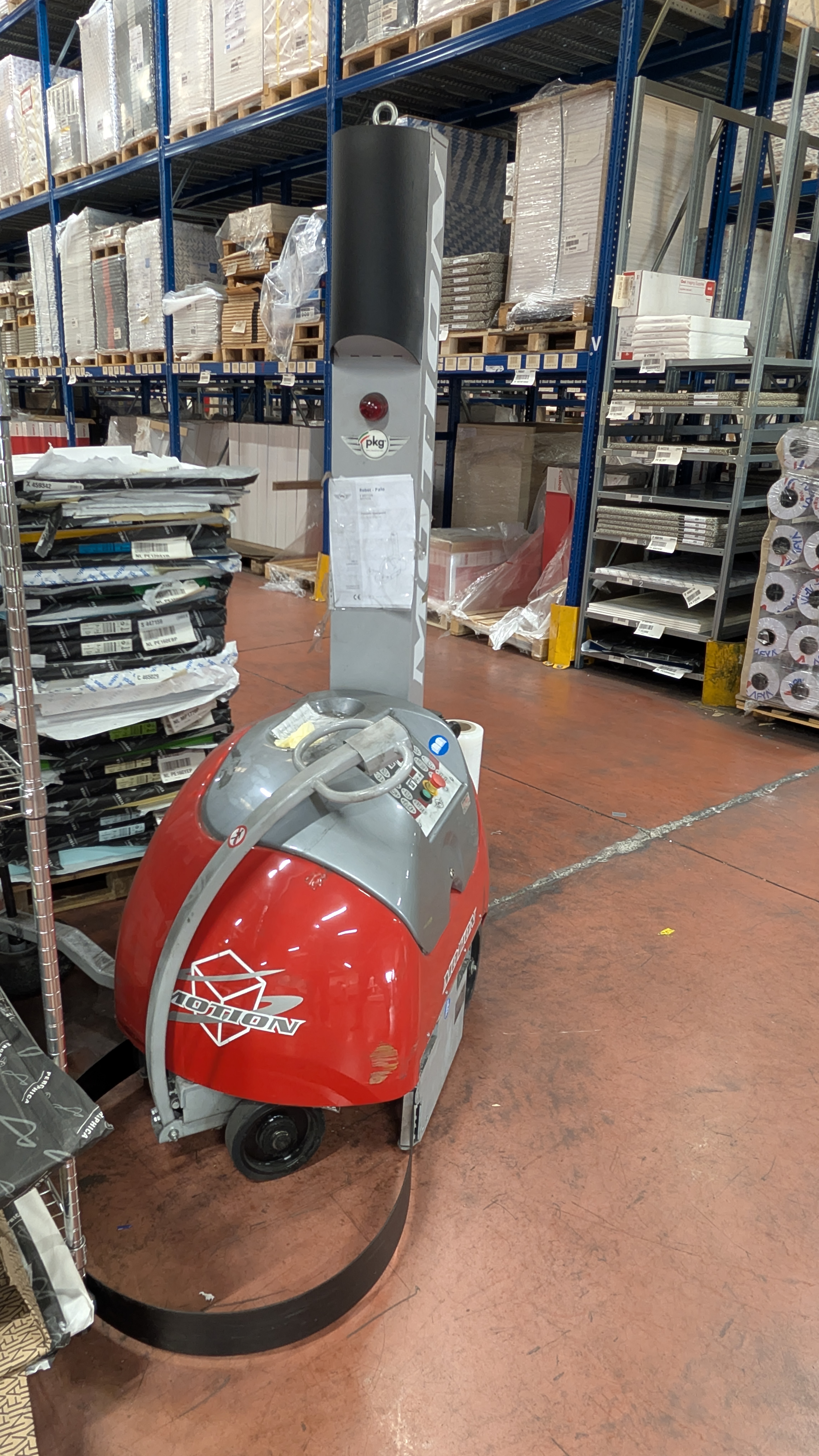 robot pallet Motion – avvolgitore film estensibile in vendita - foto 1