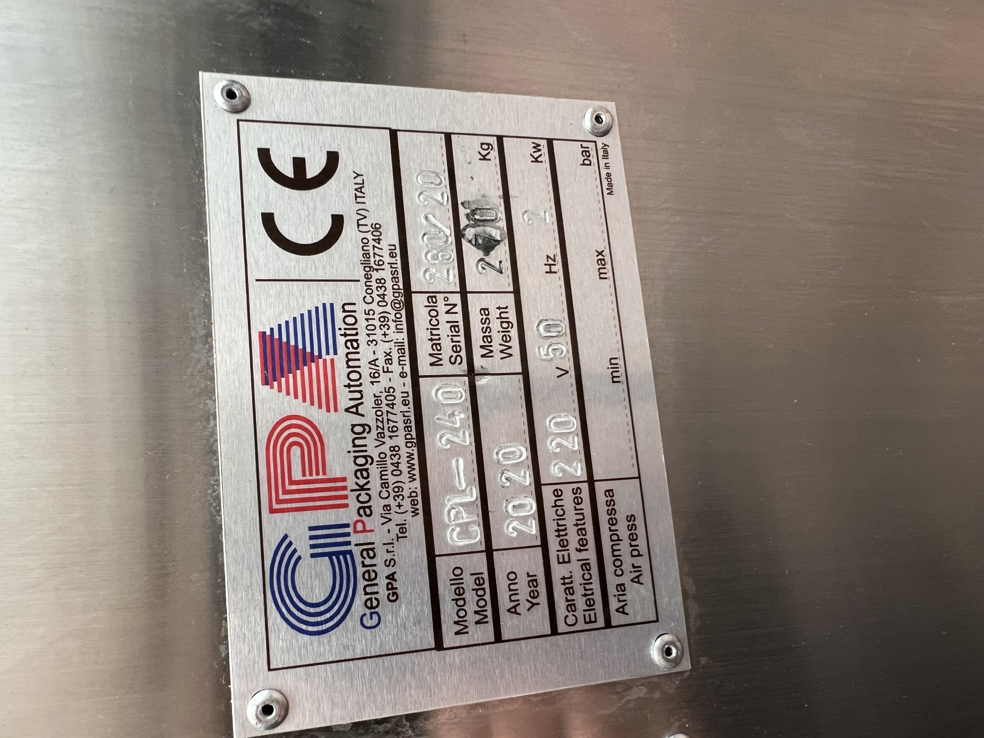 CONFEZIONATRICE VERTICALE PER LIQUIDI in vendita - foto 5