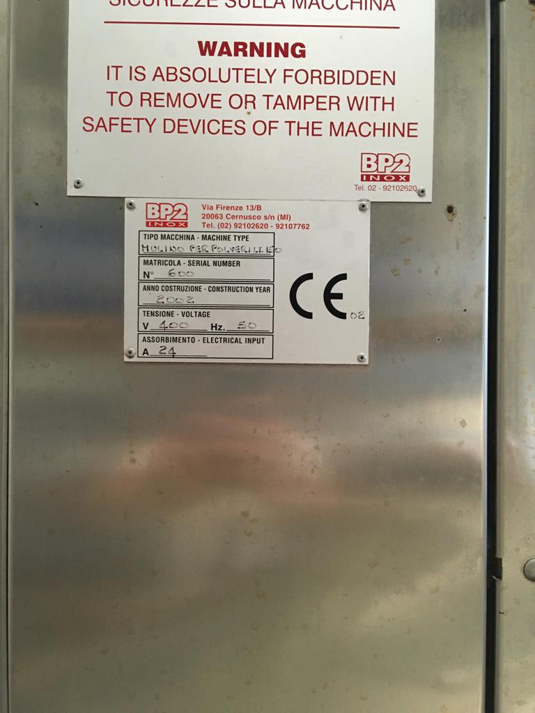 DISSOLUTORE CON TURBINA 150 LT in vendita - foto 4